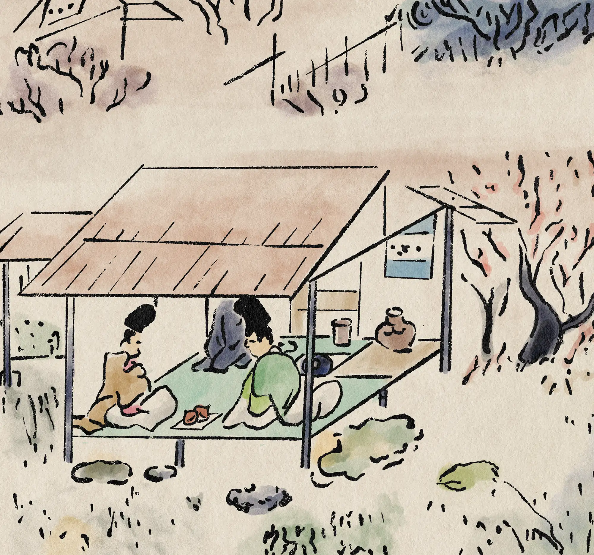 和栗茶事